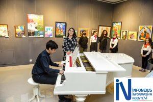 ”Nizami Gəncəvi əsərləri rəsmlərin dili ilə” adlı rəsm günü keçirildi