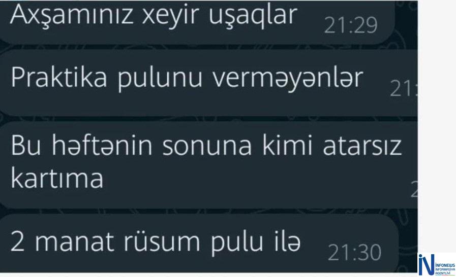 Sumqayıt Dövlət Universitetində qiymət bazarı