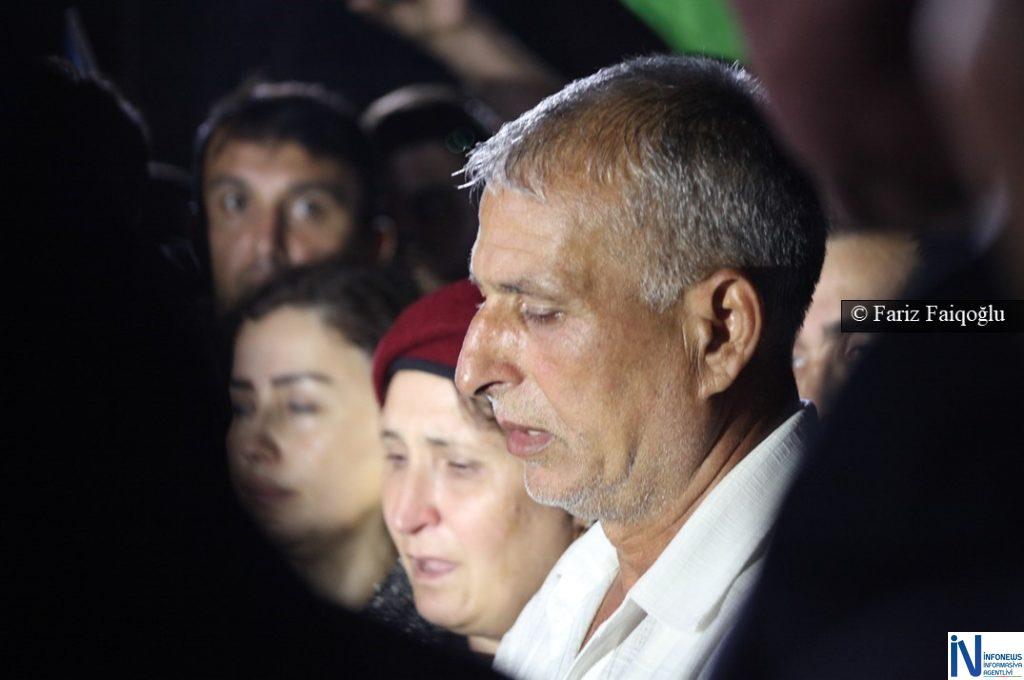 Şəhid Amin Qəfərli ilə vida mərasimi keçirilib