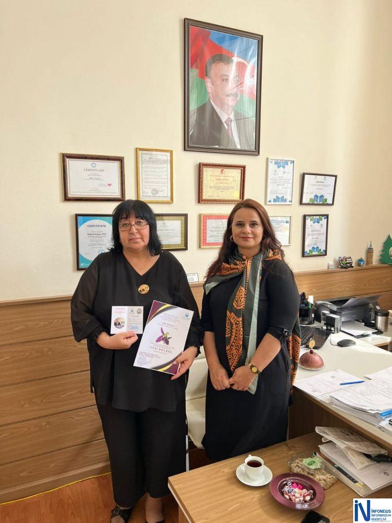 UNEC Sabah Mərkəzinin rəhbəri "Heydər zirvəsi-99" medalı və "Xarı Bülbül" diplomu ilə təltif edilib