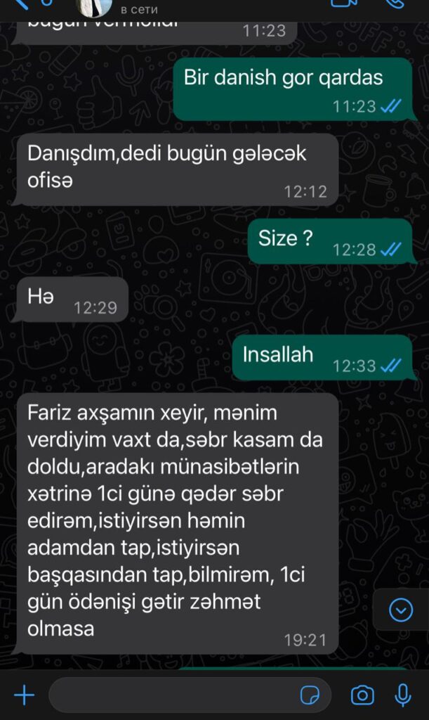 "Məmmədoğlu Group" MMC vətəndaşları necə aldadır..?